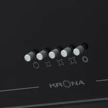 Наклонная вытяжка KRONA JINA 600 BLACK PB — фотография 7