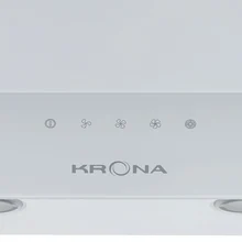 Наклонная вытяжка KRONA HELGA 600 white S — фотография 5