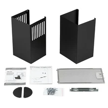 Наклонная вытяжка KRONA HELGA 500 black PB — фотография 7