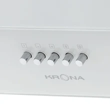 Наклонная вытяжка KRONA VEREIN II 600 WHITE PB — фотография 8