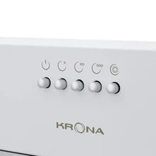Полновстраиваемая вытяжка KRONA ADEL 600 WHITE PB — фотография 8
