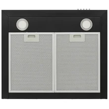 Т-образная вытяжка KRONA JOANNA 600 black PB — фотография 7