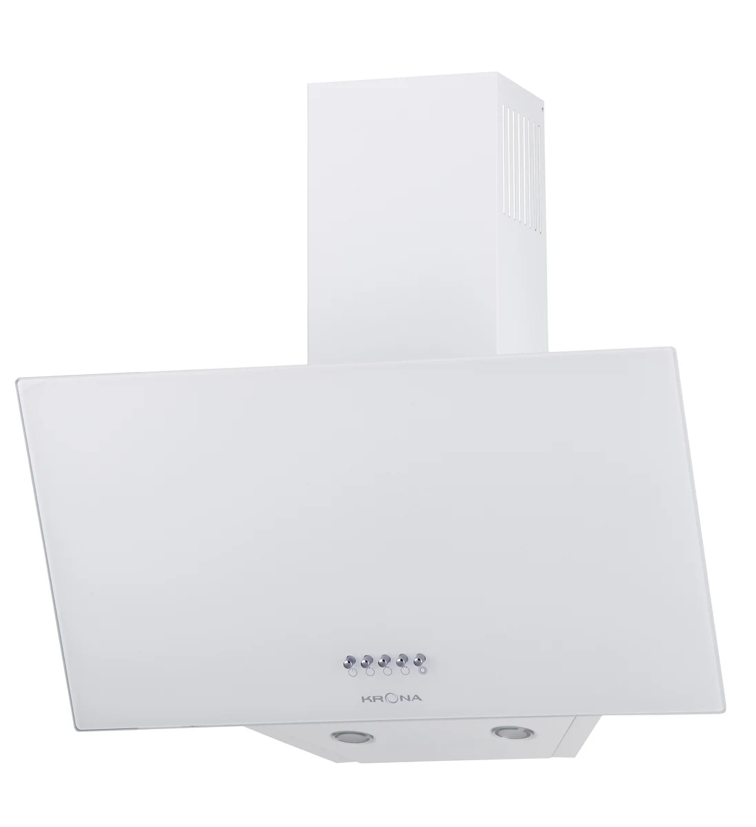 Наклонная вытяжка KRONA GABRIELE 600 white PB — фотография 1
