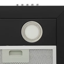 Т-образная вытяжка KRONA JOANNA 600 black PB — фотография 9