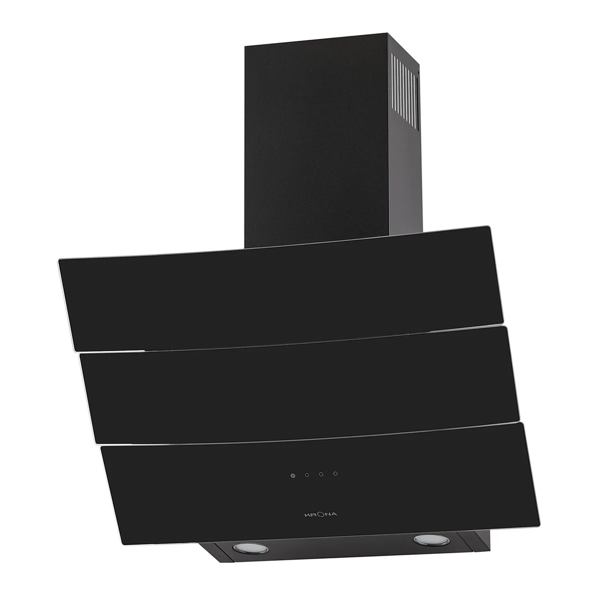 Наклонная вытяжка KRONA INGA 600 black sensor — фотография 1