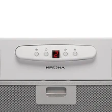 Полновстраиваемая вытяжка KRONA MINI 600 WHITE — фотография 3