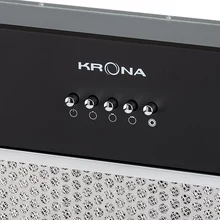 Полновстраиваемая вытяжка KRONA SELINA 600 black PB — фотография 8