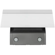Наклонная вытяжка KRONA Kristen 600 white/inox S — фотография 11