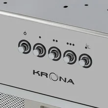 Полновстраиваемая вытяжка KRONA ALBA 600 inox PB — фотография 8
