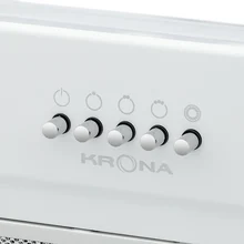 Полновстраиваемая вытяжка KRONA ELISA 600 WHITE PB — фотография 2