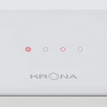 Наклонная вытяжка KRONA IRIDA 900 white sensor — фотография 7