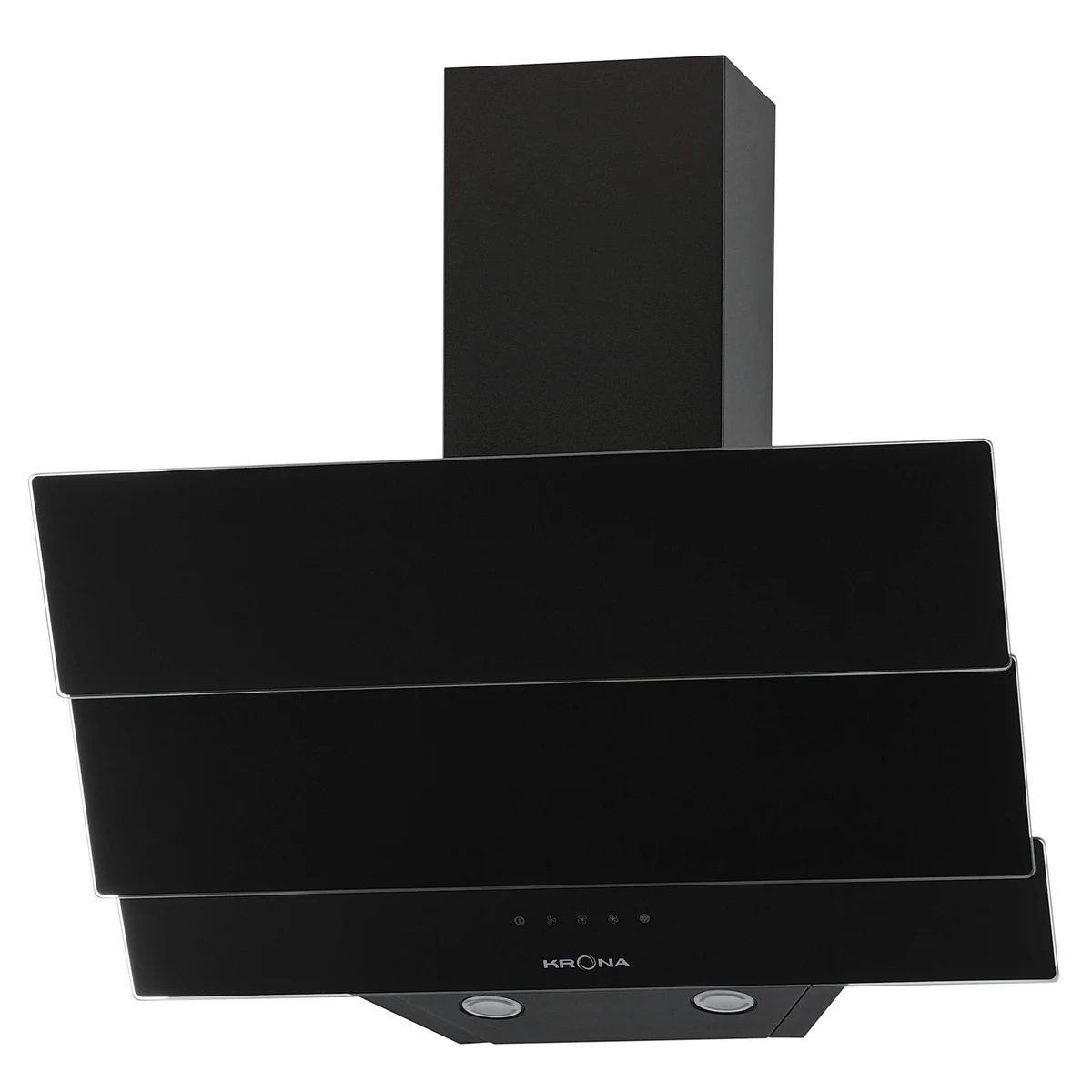Наклонная вытяжка KRONA AURORA 600 black S — фотография 1