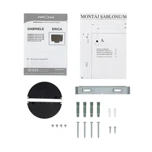 Наклонная вытяжка KRONA GABRIELE 500 white PB — фотография 12