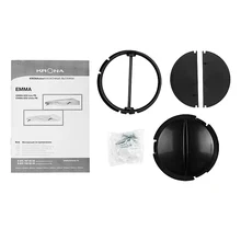 Плоская вытяжка KRONA EMMA 600 white PB — фотография 9