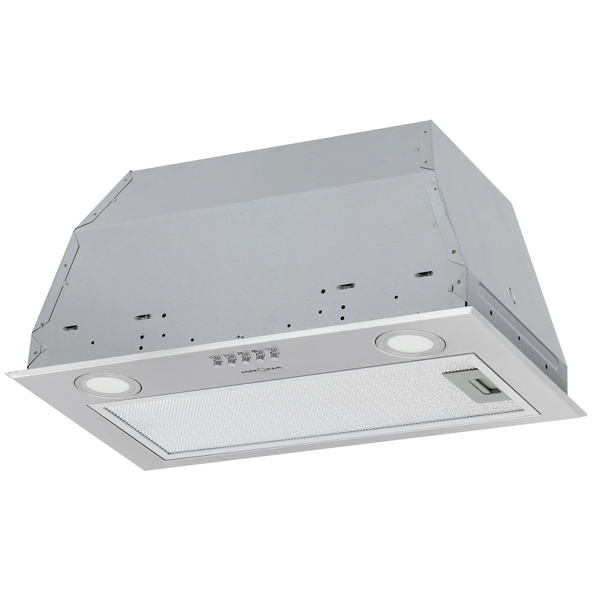 Полновстраиваемая вытяжка KRONA AMBRA 600 inox PB — фотография 1