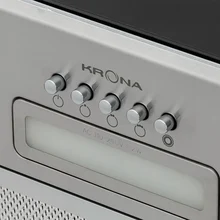 Полновстраиваемая вытяжка KRONA AMELI LIGHT 600 INOX PB — фотография 8