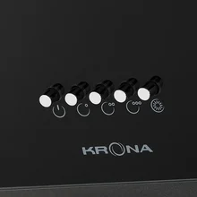 Наклонная вытяжка KRONA POLLY 600 BLACK PB — фотография 7