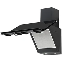 Наклонная вытяжка KRONA SATURN 600 DN BLACK 4S — фотография 5
