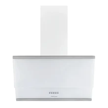 Наклонная вытяжка KRONA IRIDA 600 white push button — фотография 3
