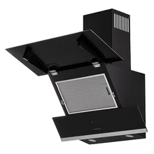 Наклонная вытяжка KRONA IRIDA 600 black sensor — фотография 3