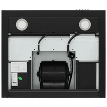 Т-образная вытяжка KRONA RINA 600 black PB — фотография 4