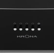 Наклонная вытяжка KRONA INGA 600 inox/black push button — фотография 5