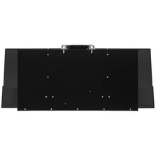 Наклонная вытяжка KRONA IRIDA 900 black push button — фотография 5
