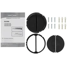 Плоская вытяжка KRONA OLIVIA 600 white PB — фотография 12