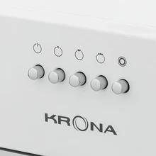 Полновстраиваемая вытяжка KRONA Ameli 900 white PB — фотография 9
