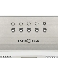 Полновстраиваемая вытяжка KRONA RUNA 600 inox PB — фотография 4