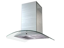 Т-образная вытяжка KRONA SHARLOTTA isola 600 inox/glass 5P — фотография 1