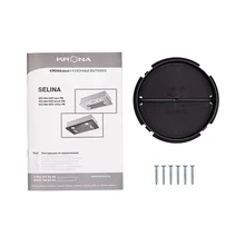 Полновстраиваемая вытяжка KRONA SELINA 600 white PB — фотография 12