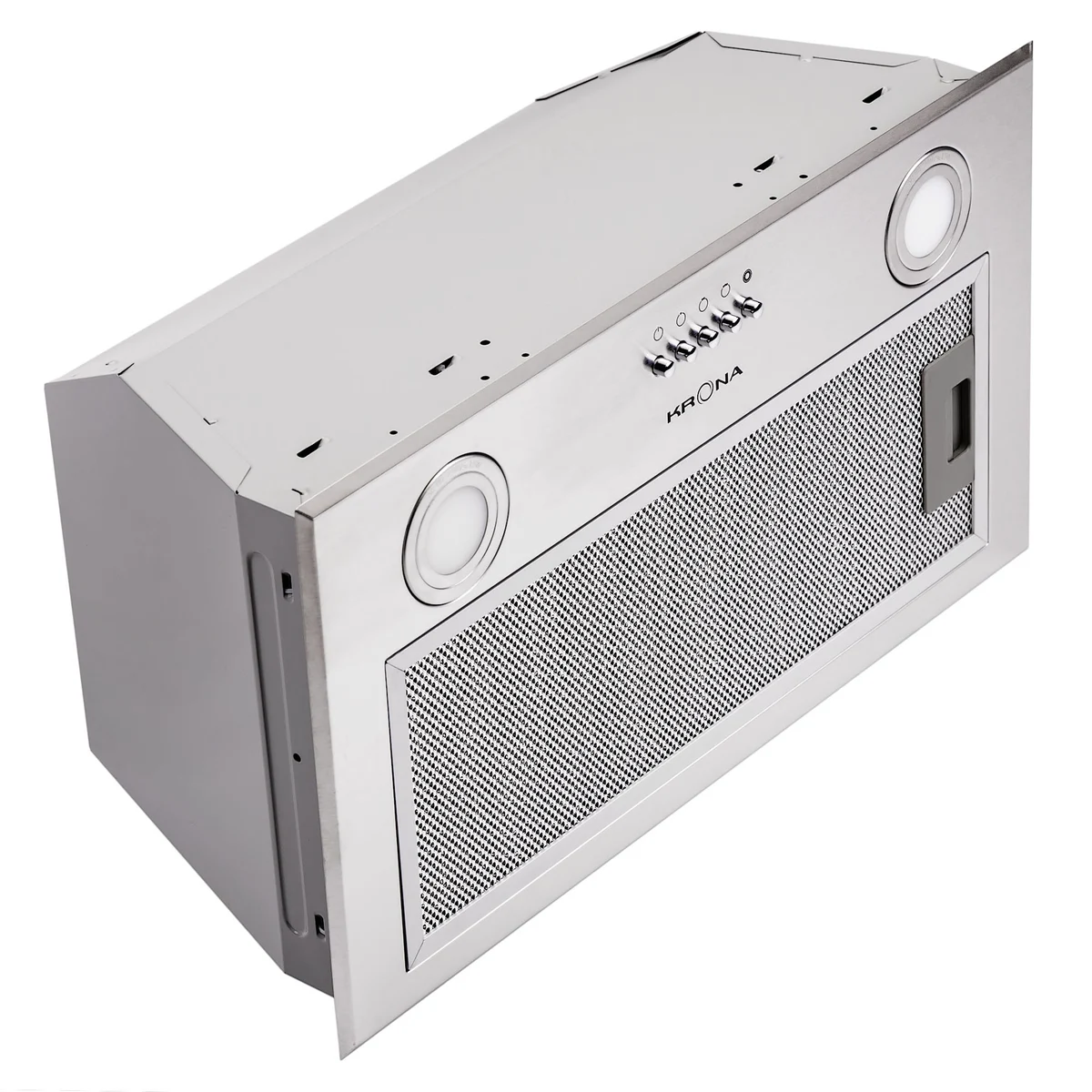 Полновстраиваемая вытяжка KRONA Asta 600 inox PB — фотография 1