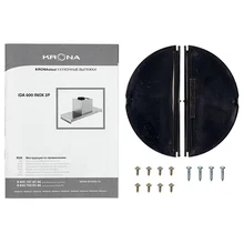 Полновстраиваемая вытяжка KRONA IDA 600 INOX 3P — фотография 13