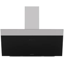 Наклонная вытяжка KRONA Kristen 900 black/inox S — фотография 2
