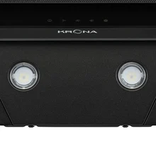 Наклонная вытяжка KRONA AURORA 600 black S — фотография 6