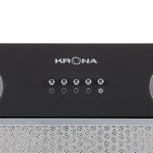Полновстраиваемая вытяжка KRONA SELINA 600 black PB — фотография 9