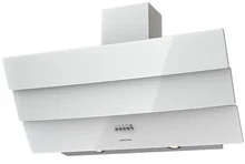 Наклонная вытяжка KRONA INGA 900 white push button — фотография 2