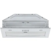 Полновстраиваемая вытяжка KRONA LUISA 600 GLASS WHITE PB — фотография 4