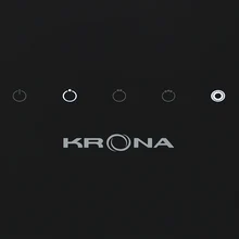 Наклонная вытяжка KRONA URAN 600 DN BLACK 4S — фотография 10