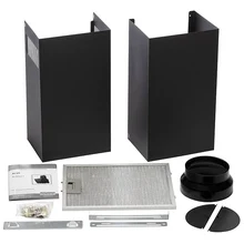 Наклонная вытяжка KRONA ALVA 600 black S — фотография 6