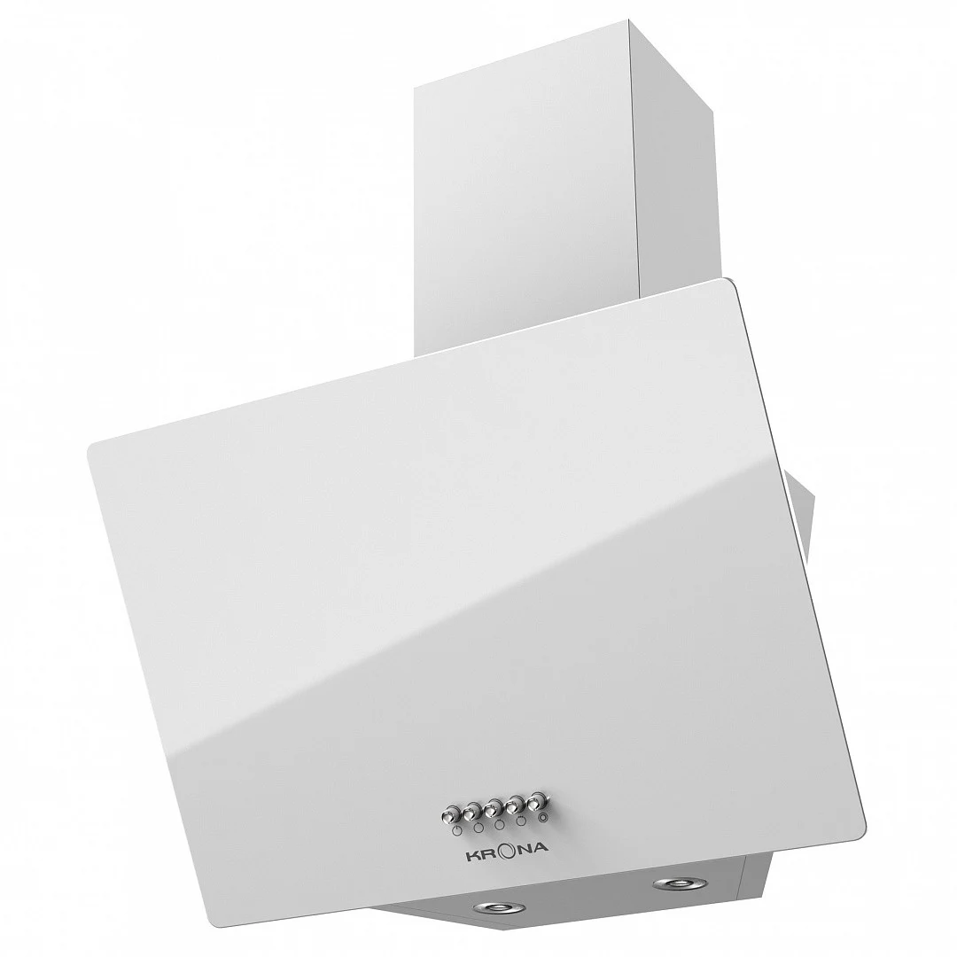 Наклонная вытяжка KRONA GABRIELE 500 white PB — фотография 1
