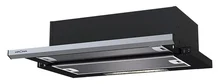 Телескопическая вытяжка KRONA Kamilla slim 600 black/inox (1 мотор) — фотография 1