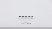 Наклонная вытяжка KRONA GABRIELE 600 white PB — фотография 4