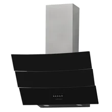 Наклонная вытяжка KRONA INGA 600 inox/black push button — фотография 1