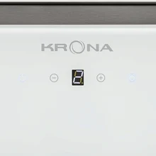 Полновстраиваемая вытяжка KRONA SELINA 600 GLASS white S — фотография 4