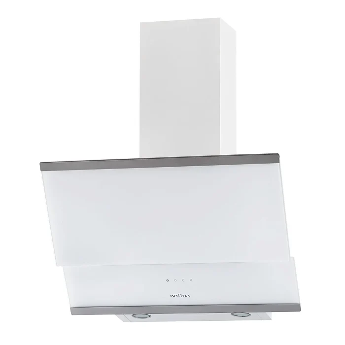 Наклонная вытяжка KRONA IRIDA 600 white sensor — фотография 1