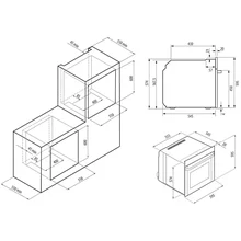 Электрический духовой шкаф KRONA ESSENZA 60 WH — фотография 11