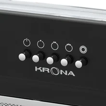 Полновстраиваемая вытяжка KRONA ELISA 600 BLACK PB — фотография 3