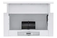 Телескопическая вытяжка KRONA Kamilla slim 600 white (1 мотор) — фотография 10